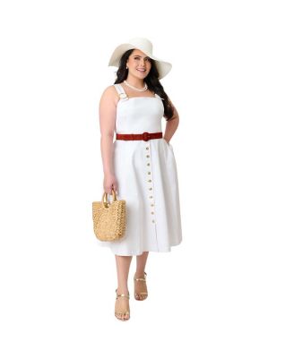 Plus Size Picnic Perfect Midi Dress