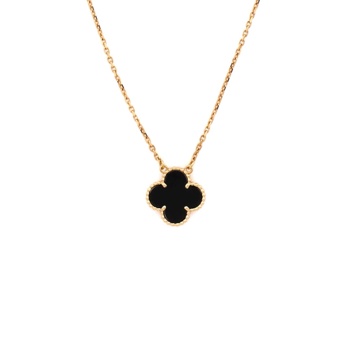Pre-Owned Van Cleef & Arpels Vintage Alhambra Pendant Necklace - 18k yellow gold
