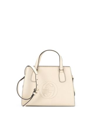 Small Soho Convertible Top Handle Satchel Leather
