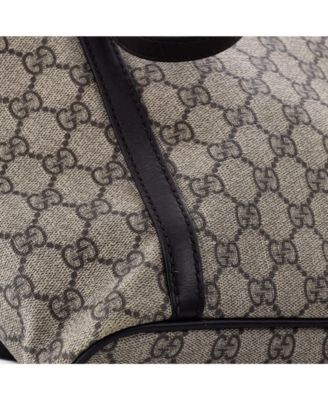 Medium Front Pocket Convertible Tote GG Coated Canvas