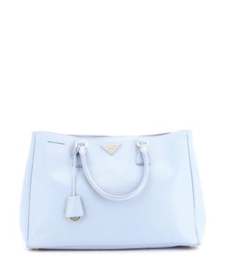 Large Lux Open Tote Saffiano Leather