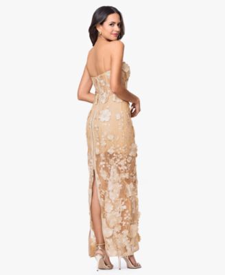 Women's Gold Floral Dresses | Macy's