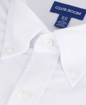 macys mens dress shirts long sleeve Club Room Men's Regular-Fit Long-Sleeve Dress Shirt