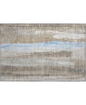 Mayfield Machine Washable AMF1845 1'8" x 2'6" Area Rug