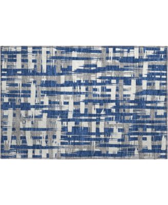 Mayfield Machine Washable AMF1849 1'8" x 2'6" Area Rug