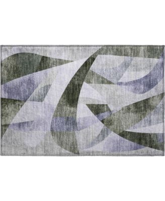 Mayfield Machine Washable AMF1836 1'8" x 2'6" Area Rug