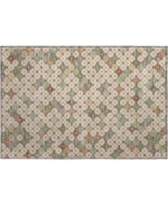 Mayfield Machine Washable AMF1837 1'8" x 2'6" Area Rug