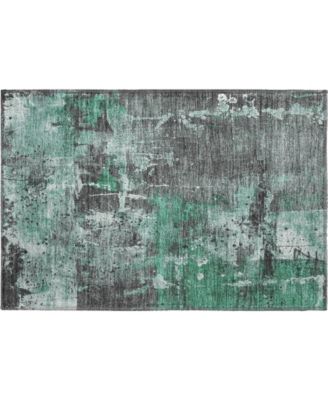 Mayfield Machine Washable AMF1839 1'8" x 2'6" Area Rug