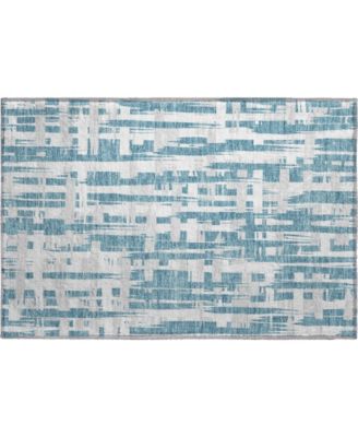 Mayfield Machine Washable AMF1849 1'8" x 2'6" Area Rug