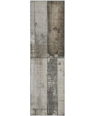 Mayfield Machine Washable AMF1877 2'3" x 7'6" Runner Area Rug