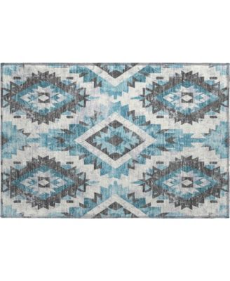 Mayfield Machine Washable AMF1878 1'8" x 2'6" Area Rug