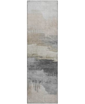 Mayfield Machine Washable AMF1880 2'3" x 7'6" Runner Area Rug