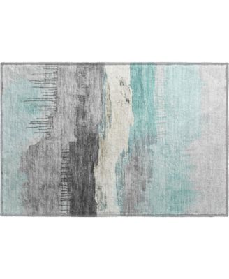 Mayfield Machine Washable AMF1880 1'8" x 2'6" Area Rug