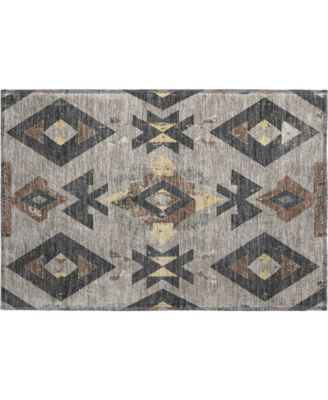 Mayfield Machine Washable AMF1882 1'8" x 2'6" Area Rug