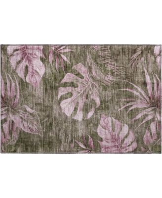 Mayfield Machine Washable AMF1887 1'8" x 2'6" Area Rug