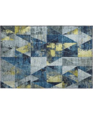 Mayfield Machine Washable AMF1888 1'8" x 2'6" Area Rug
