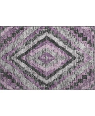 Mayfield Machine Washable AMF1890 1'8" x 2'6" Area Rug