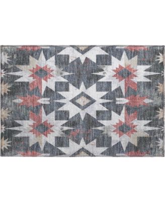 Mayfield Machine Washable AMF1893 1'8" x 2'6" Area Rug