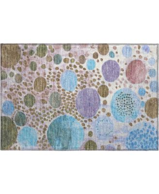Mayfield Machine Washable AMF1895 1'8" x 2'6" Area Rug