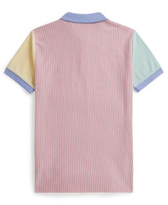 Boys' 8-20 Striped Short-Sleeve Polo Shirt