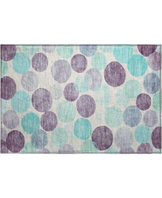 Mayfield Machine Washable AMF1898 1'8" x 2'6" Area Rug