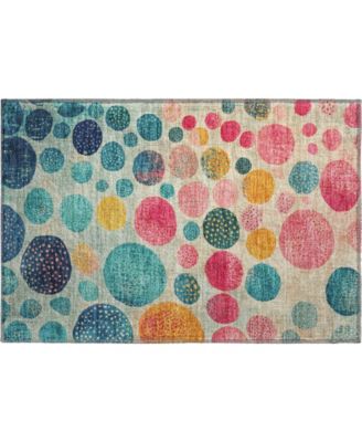 Mayfield Machine Washable AMF1899 1'8" x 2'6" Area Rug