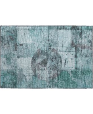 Mayfield Machine Washable AMF1905 1'8" x 2'6" Area Rug