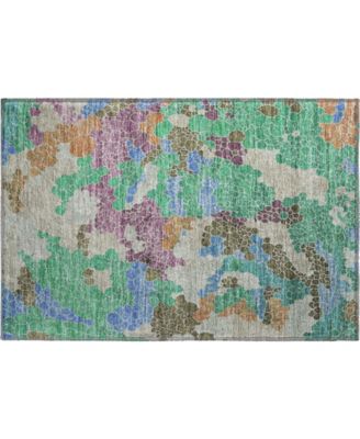Mayfield Machine Washable AMF1906 1'8" x 2'6" Area Rug