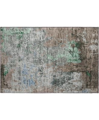 Mayfield Machine Washable AMF1911 1'8" x 2'6" Area Rug