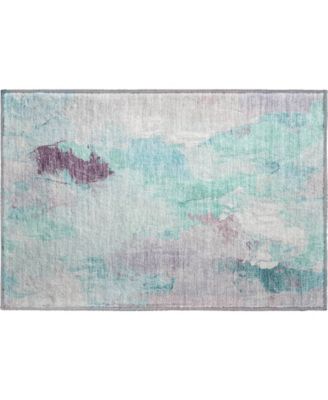 Mayfield Machine Washable AMF1914 1'8" x 2'6" Area Rug