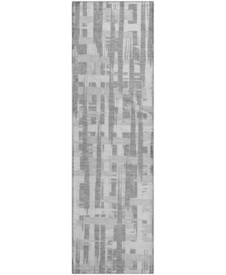 Mayfield Machine Washable AMF1849 2'3" x 7'6" Runner Area Rug