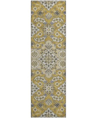 Mayfield Machine Washable AMF1853 2'3" x 7'6" Runner Area Rug