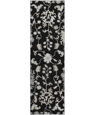 Mayfield Machine Washable AMF1854 2'3" x 7'6" Runner Area Rug