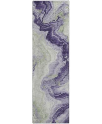 Mayfield Machine Washable AMF1862 2'3" x 7'6" Runner Area Rug