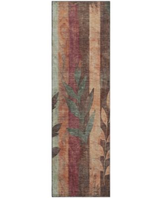 Mayfield Machine Washable AMF1871 2'3" x 7'6" Runner Area Rug