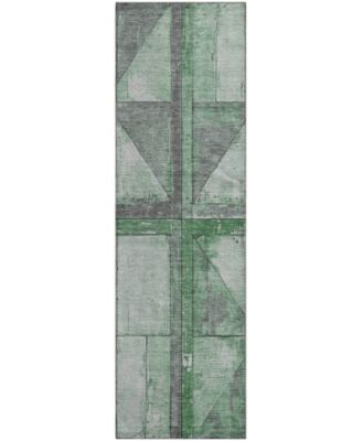 Mayfield Machine Washable AMF1876 2'3" x 7'6" Runner Area Rug
