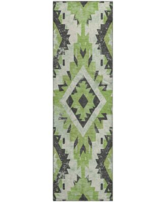 Mayfield Machine Washable AMF1878 2'3" x 7'6" Runner Area Rug