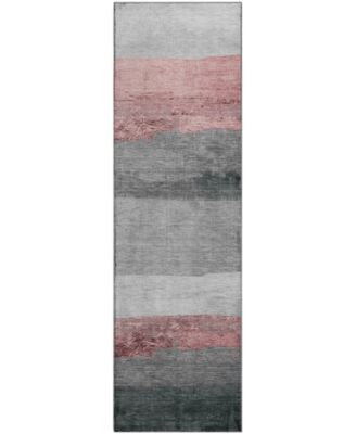 Mayfield Machine Washable AMF1883 2'3" x 7'6" Runner Area Rug