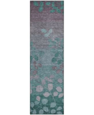 Mayfield Machine Washable AMF1900 2'3" x 7'6" Runner Area Rug