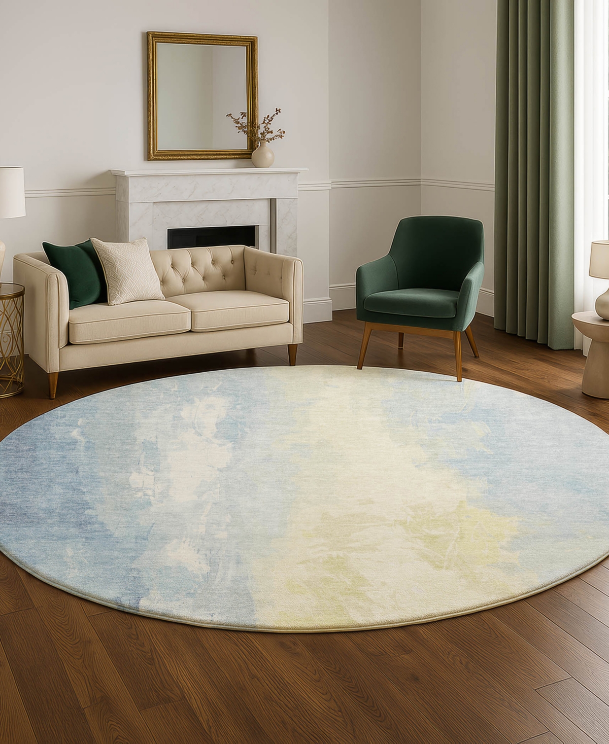 Addison Mayfield AMF1844 8' x 8' Round Area Rug