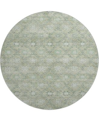 Mayfield Machine Washable AMF1858 8' x 8' Round Area Rug