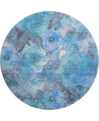 Mayfield Machine Washable AMF1859 8' x 8' Round Area Rug