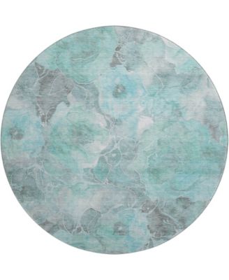 Mayfield Machine Washable AMF1859 8' x 8' Round Area Rug
