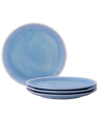 Colorwave Kiln Azure Coupe Dinner Plates, Set of 4