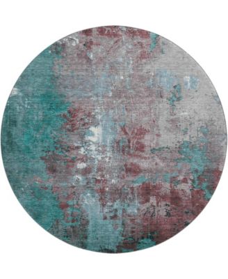 Mayfield Machine Washable AMF1870 8' x 8' Round Area Rug