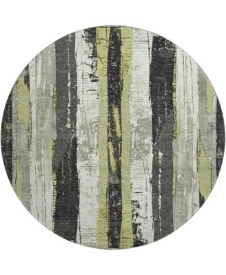 Mayfield Machine Washable AMF1872 8' x 8' Round Area Rug