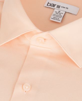 Men's Sateen Slim-Fit Dress Shirt