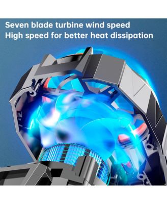 Phone Cooler with Clip-On Fan for Gaming and Streaming