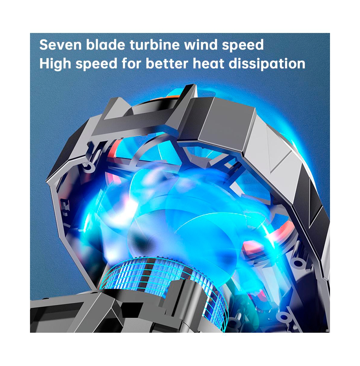 Artudatech Phone Cooler with Clip-On Fan for Gaming and Streaming