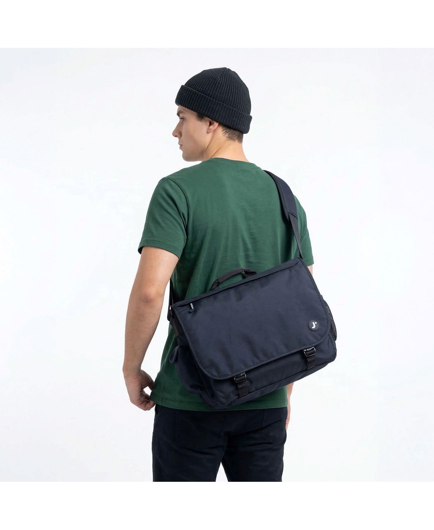 Сумка J World Unisex Thomas 16" Messenger With Laptop Sleeve for School and Travel, цвет: Bellis — фото 8